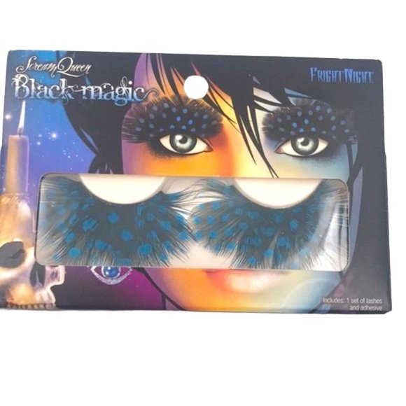 Fright Night Scream Queen Black Magic Faux Lashes - Picture 1 of 2